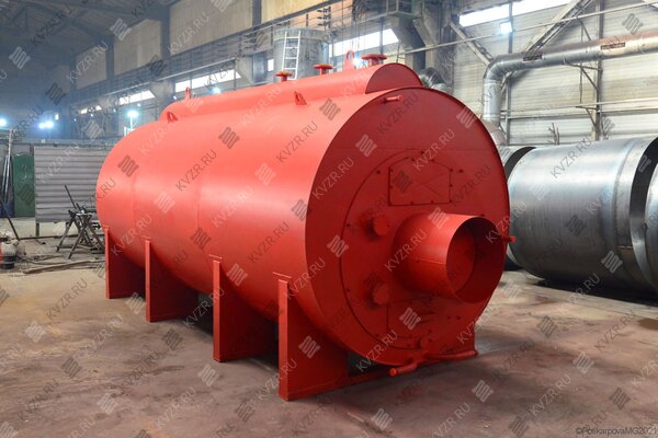 Паровой котел КП 300 на сырых дровах промышленный