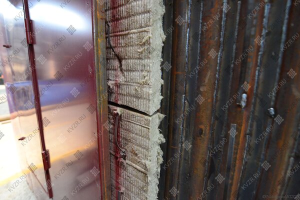 Обмуровка котла 1.16 с охлаждаемыми колосниками