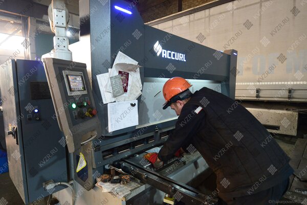 Производство водогрейного котла КВД-0.6 МВт на дровах